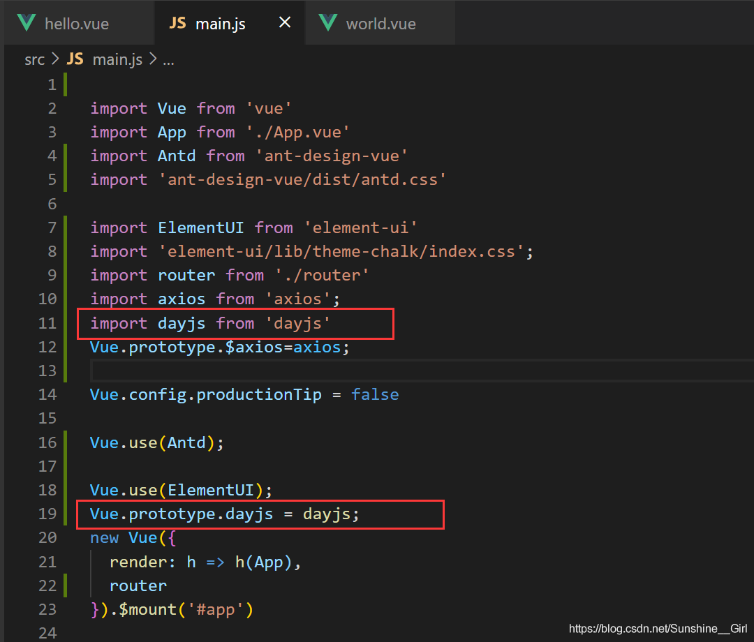 Vue如何使用Dayjs計算常用日期詳解