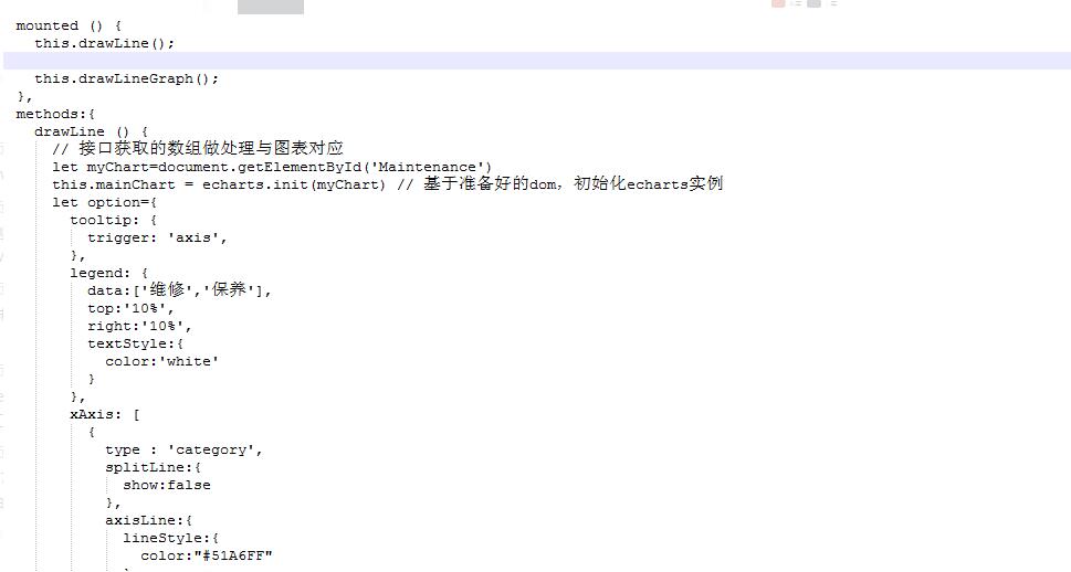 vue中echarts的用法及與elementui-select的協(xié)同綁定操作