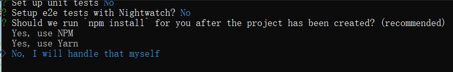 解決vue init webpack 下載依賴卡住不動的問題