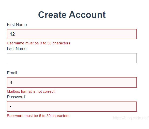 Vue自定義表單內容檢查rules實例