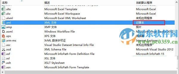 Win8系統取消指定文件的關聯打開方式的方法