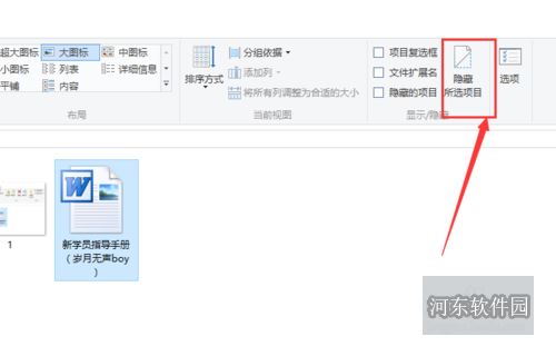 win10系統(tǒng)隱藏文件的方法教程