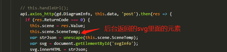 vue項目里面引用svg文件并給svg里面的元素賦值