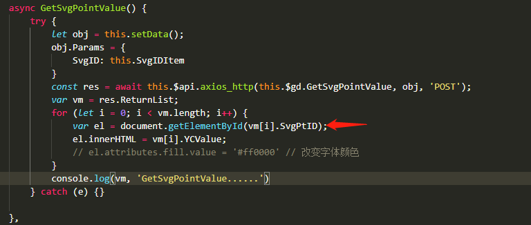 vue項目里面引用svg文件并給svg里面的元素賦值