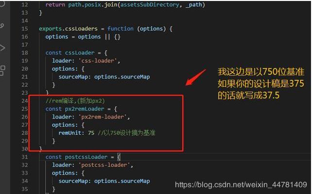 vue項目在webpack2實現移動端字體自適配功能