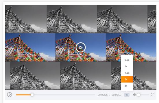 vue項目中自定義video視頻控制條的實現代碼