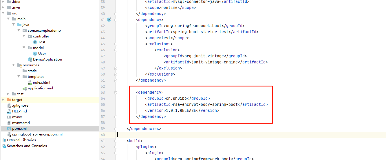 SpringBoot實現api加密的示例代碼