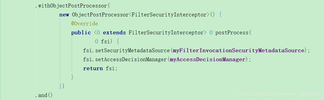 springboot+springsecurity如何實現動態url細粒度權限認證