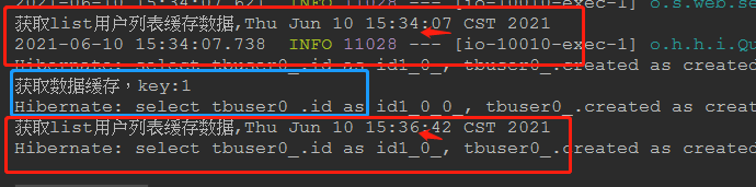 SpringBoot集成cache緩存的實現