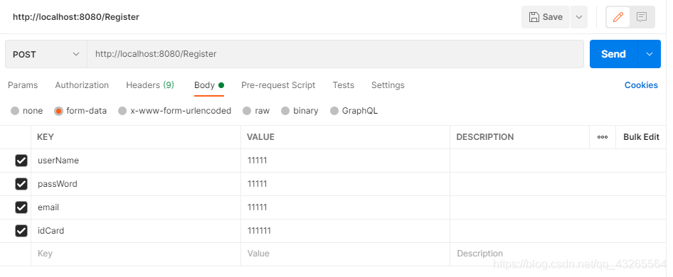springboot表單提交之validator校驗
