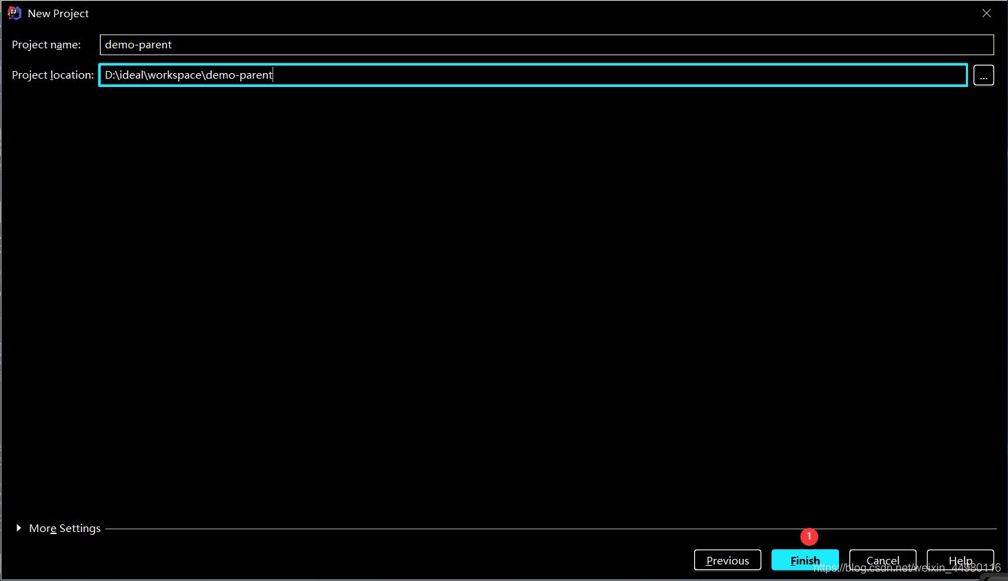 IDEA 中創建SpringBoot 父子模塊的實現