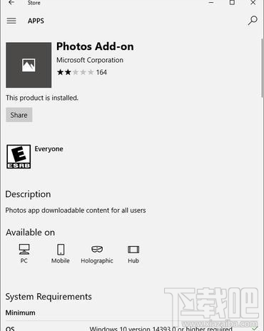 win10中的Photos Add-on怎么卸載？