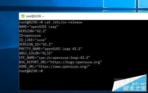 Win10創意者中SUSE Linux子系統怎么安裝