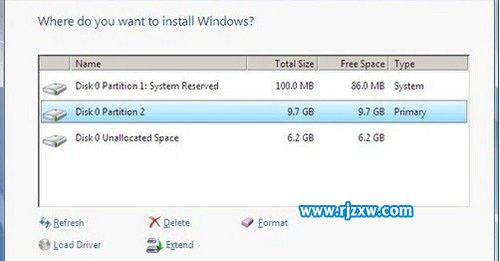 Win7安裝無法創(chuàng)建分區(qū)的解決方案