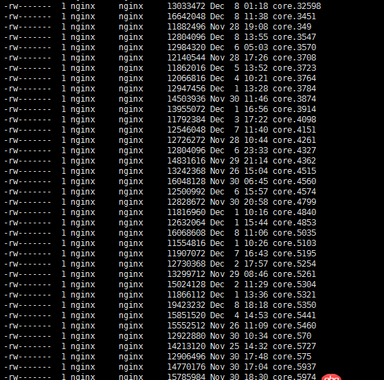 nginx - web服務器根目錄生成了很多這種文件?