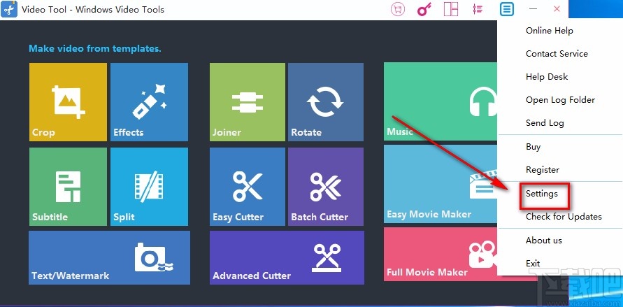 Windows video tools設置中文的方法