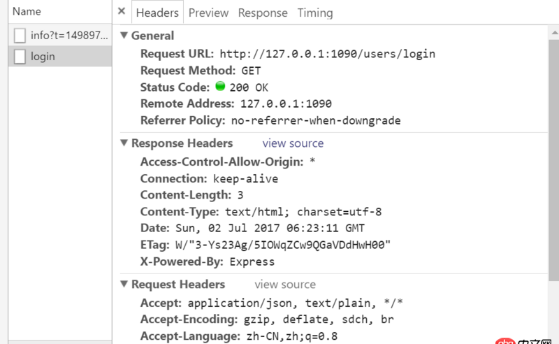 javascript - 向nodejs發(fā)送post請(qǐng)求，只有options