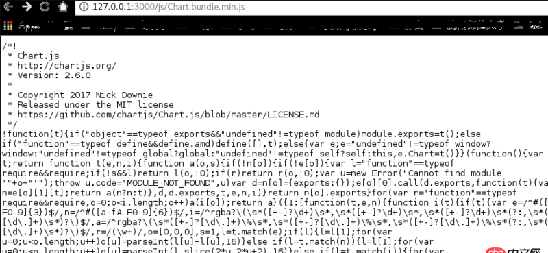 javascript - 瀏覽器無法加載chartjs
