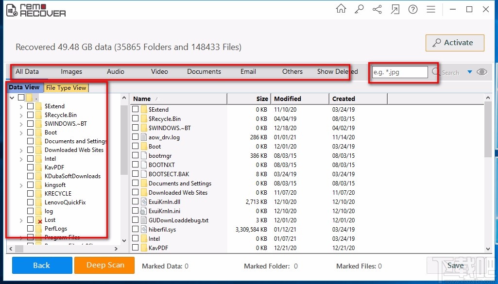 Remo Recover Windows恢復誤刪文件的方法