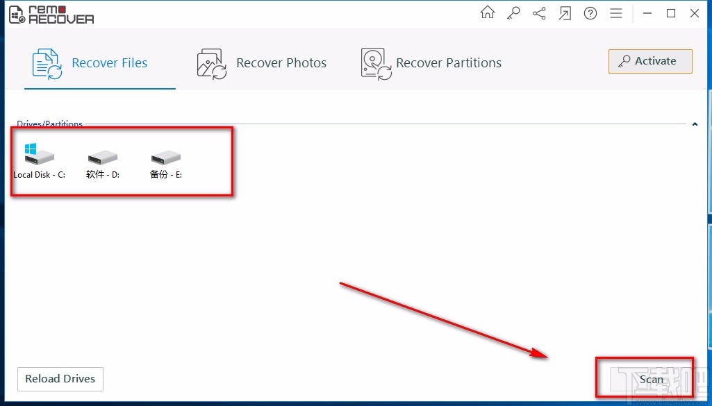 Remo Recover Windows恢復誤刪文件的方法