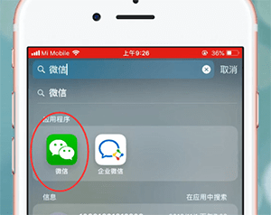 蘋果手機(jī)找不到微信怎么辦？具體操作步驟