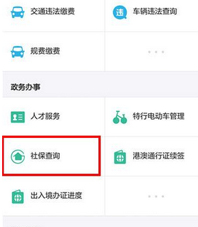 支付寶App查詢社保繳費(fèi)記錄的具體操作方法