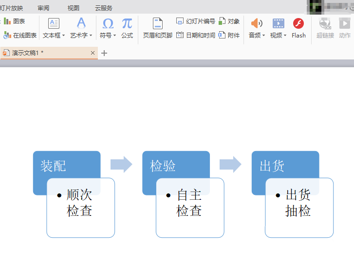 WPS Office制作出重點流程圖圖形的詳細操作步驟