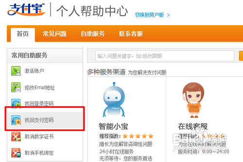 支付寶密碼被鎖定怎么辦