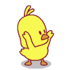 抖音魔性小黃鴨動態表情包高清無水印分享