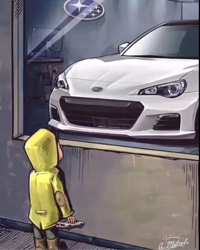 抖音櫥窗外看車的小男孩圖分享 全套高清大圖等你來拿