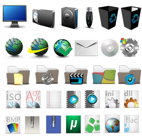 立陶宛設計師Henris的WINDOWS XP系統圖標設計