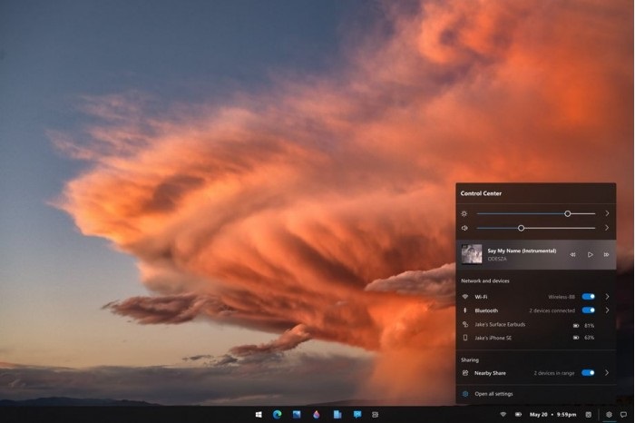 國外設計師打造了全新的win10控制臺 功能全面可靠