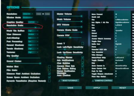 win10方舟生存進化畫面模糊解決方法