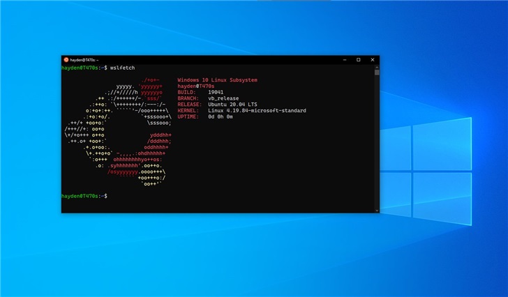Ubuntu20.04LTS上架Win10應用商店 Windows10S不支持此應用程序