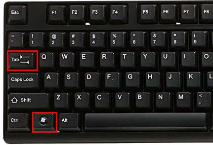Win10系統如何切換界面組合鍵