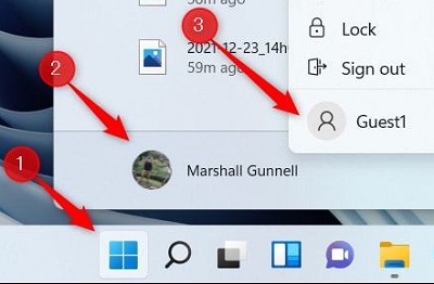 win11快速切換賬戶