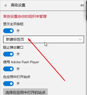 win10 Edge瀏覽器怎么顯示主頁
