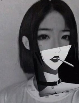 抖音漫畫圖片半臉怎么p 漫畫圖片半臉教程