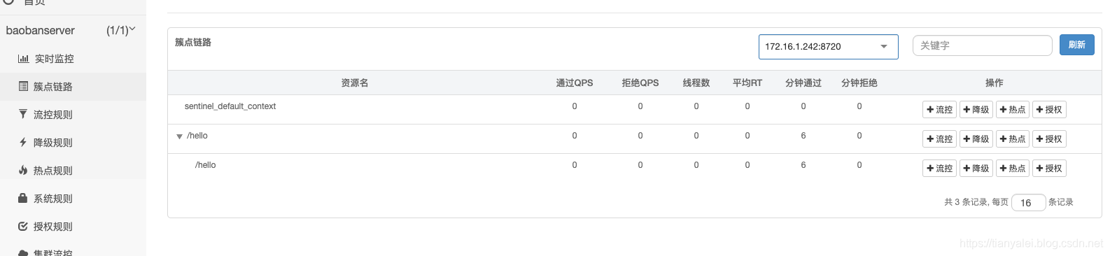 詳解Springboot集成sentinel實現接口限流入門