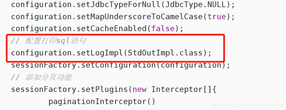 springboot+mybatis-plus 兩種方式打印sql語句的方法