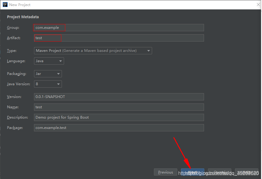 SpringBoot工程搭建打包、啟動jar包和war包的教程圖文詳解