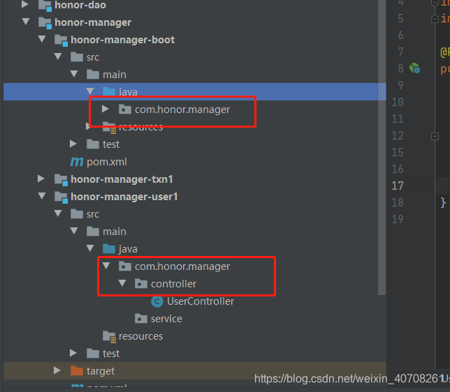 springboot+idea+maven 多模塊項目搭建的詳細過程（連接數據庫進行測試）