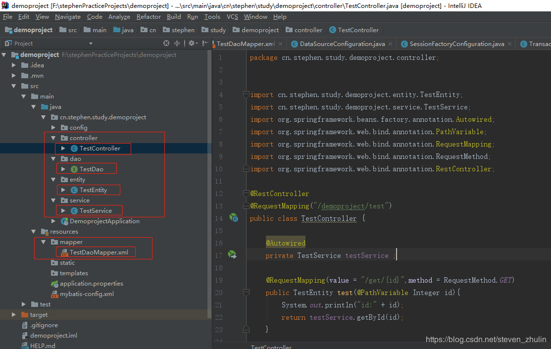 IDEA創(chuàng)建springboot + mybatis項(xiàng)目全過程(步驟詳解)