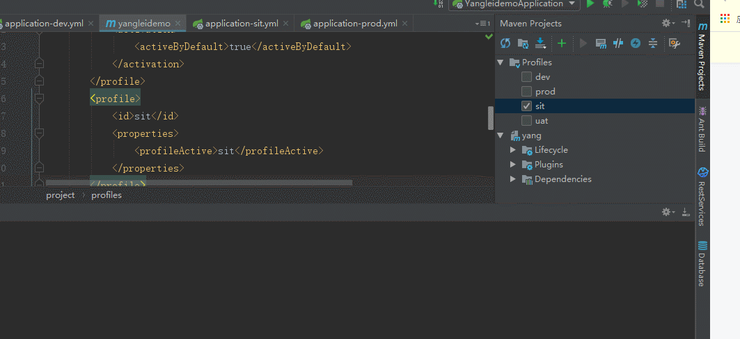 springboot 多環(huán)境配置 yml文件版的實現(xiàn)方法