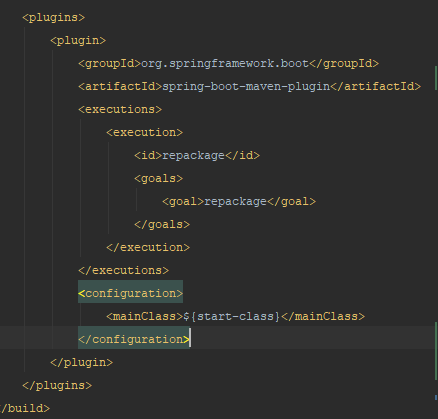 Springboot jar主清單屬性丟失解決方案