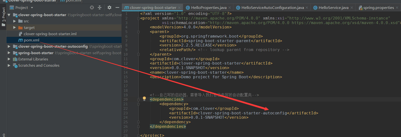手動(dòng)構(gòu)建springBoot啟動(dòng)器過程圖解