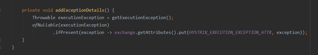 Spring Cloud Gateway Hystrix fallback獲取異常信息的處理