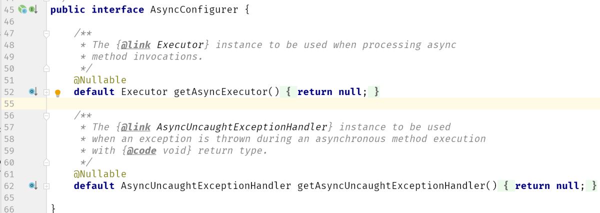 spring boot使用@Async異步注解的實現原理+源碼