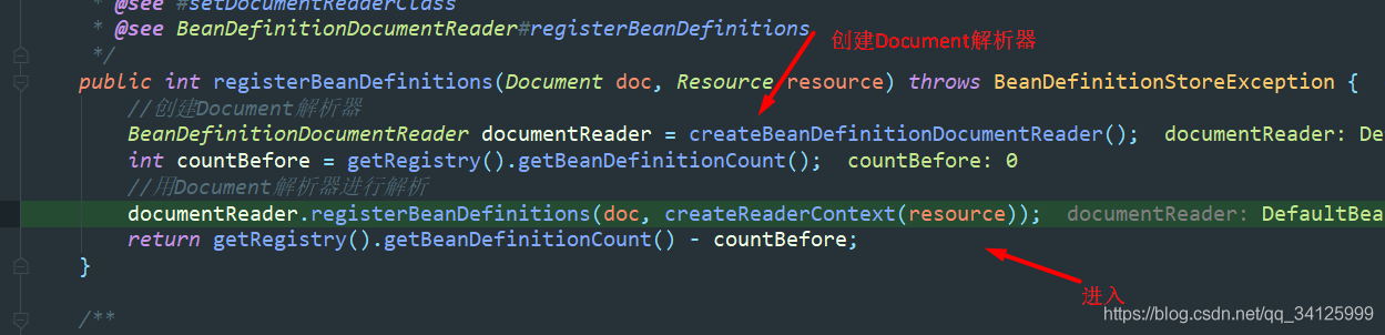 Spring中Xml屬性配置的解析全過程記錄
