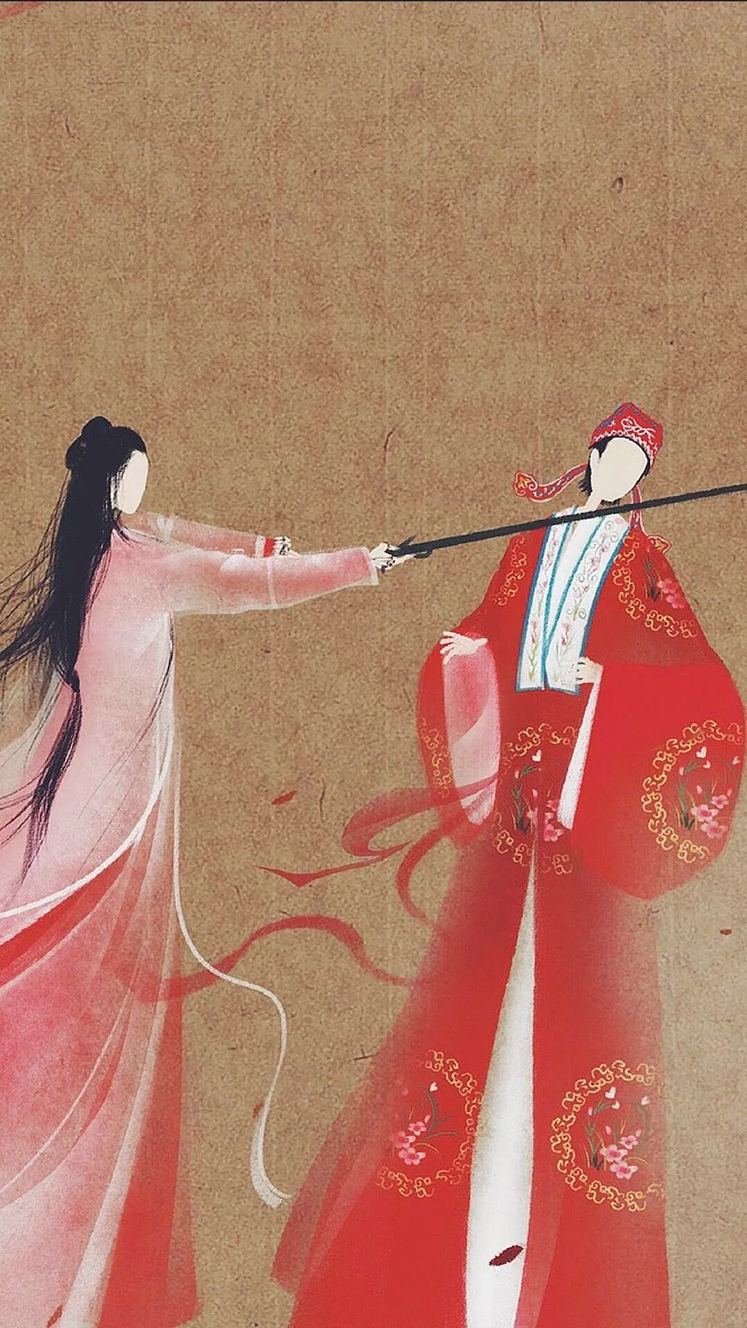 抖音最火的至尊寶紫霞情侶頭像分享